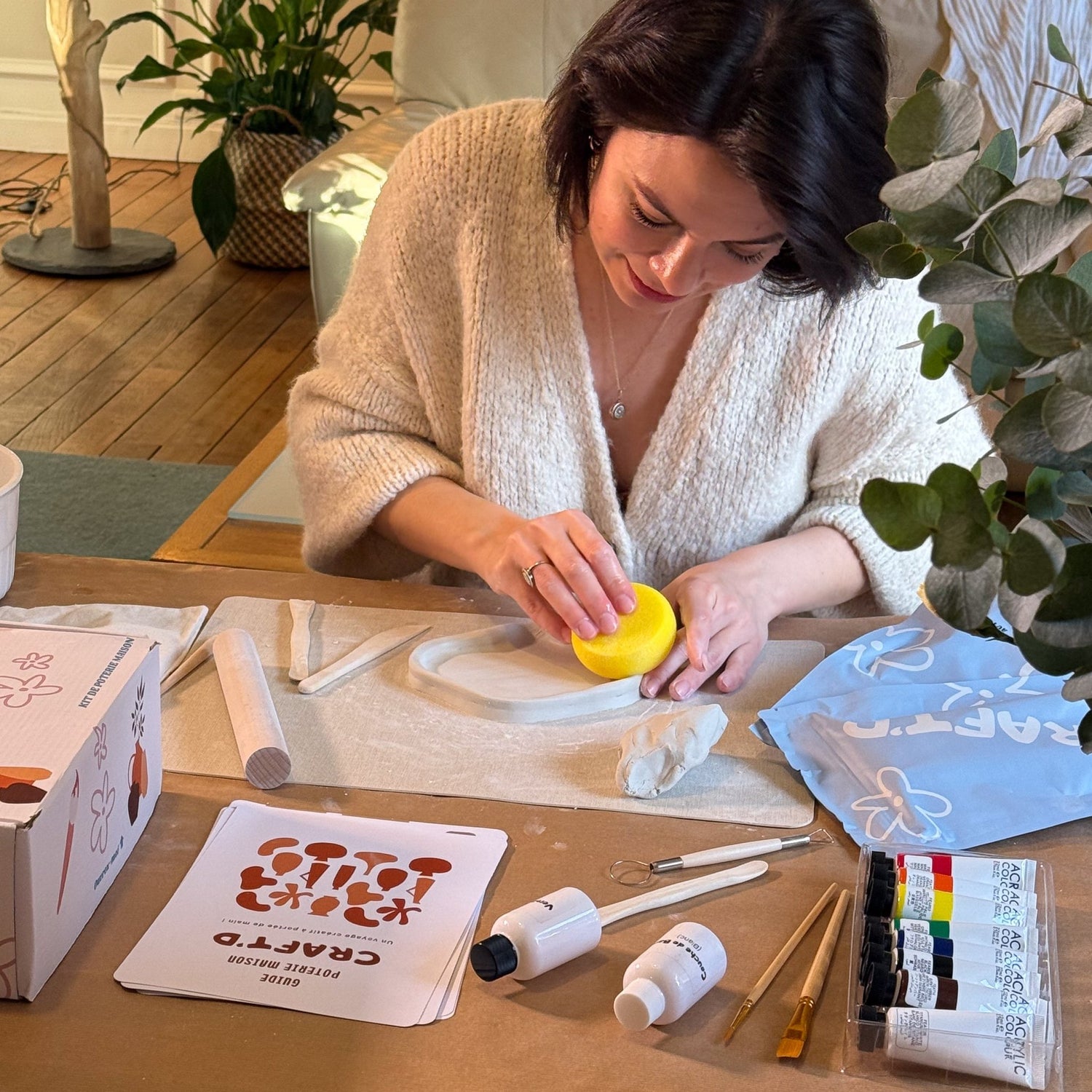 Couche de base - Craftd #argileautodurcissante#