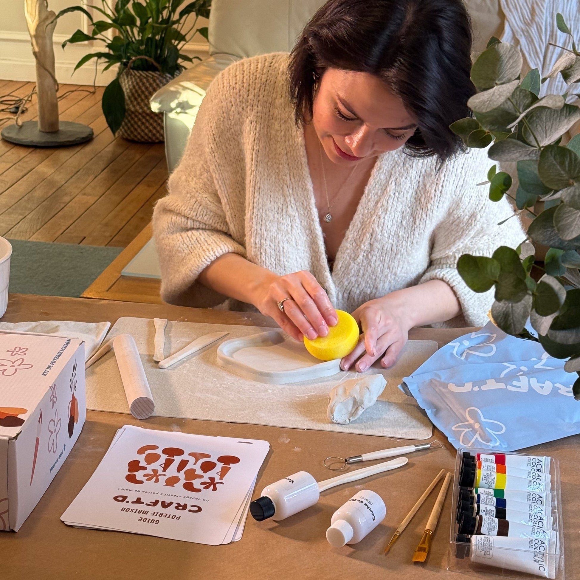 Couche de base - Craftd #argileautodurcissante#