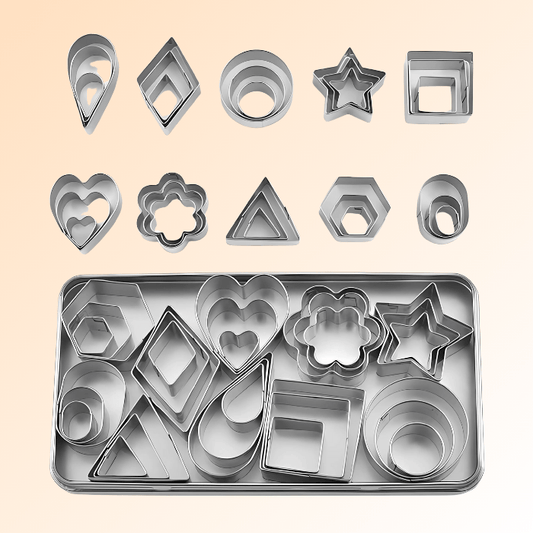 Emporte pièces (30 pièces) - Craftd #argileautodurcissante#
