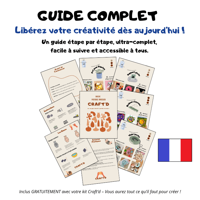 Guide - Craftd #argileautodurcissante#