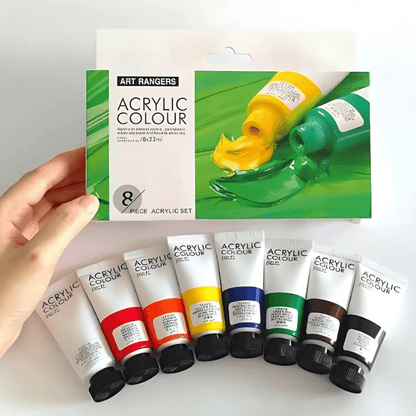 Peintures acryliques pour Poterie - Craftd #argileautodurcissante#