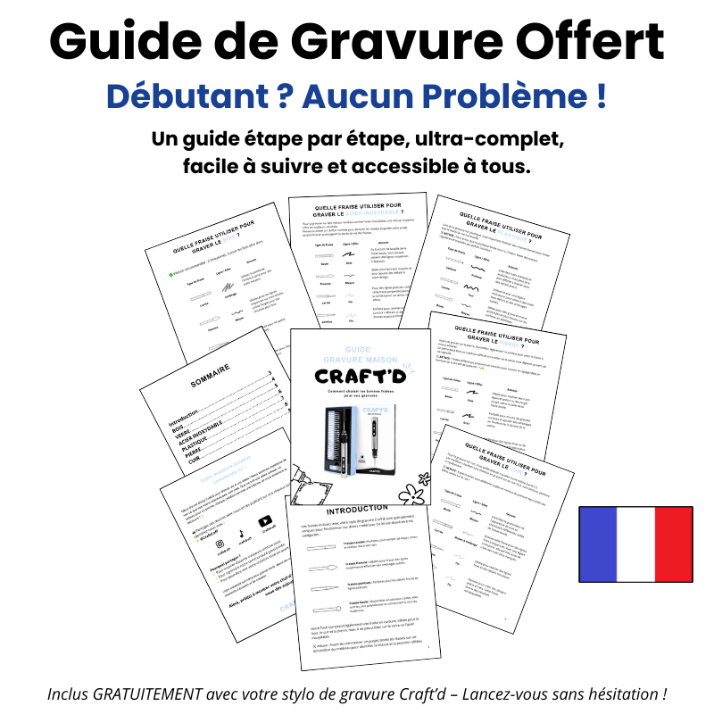 Stylo de Gravure Craft'd - Craftd #argileautodurcissante#
